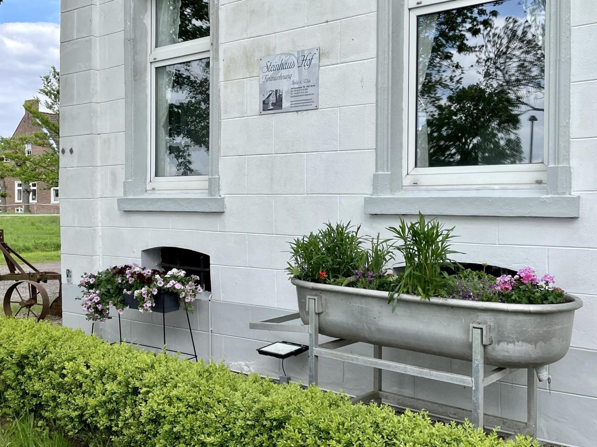 Steinhaus Hof Villa Bunde  ภายนอก รูปภาพ